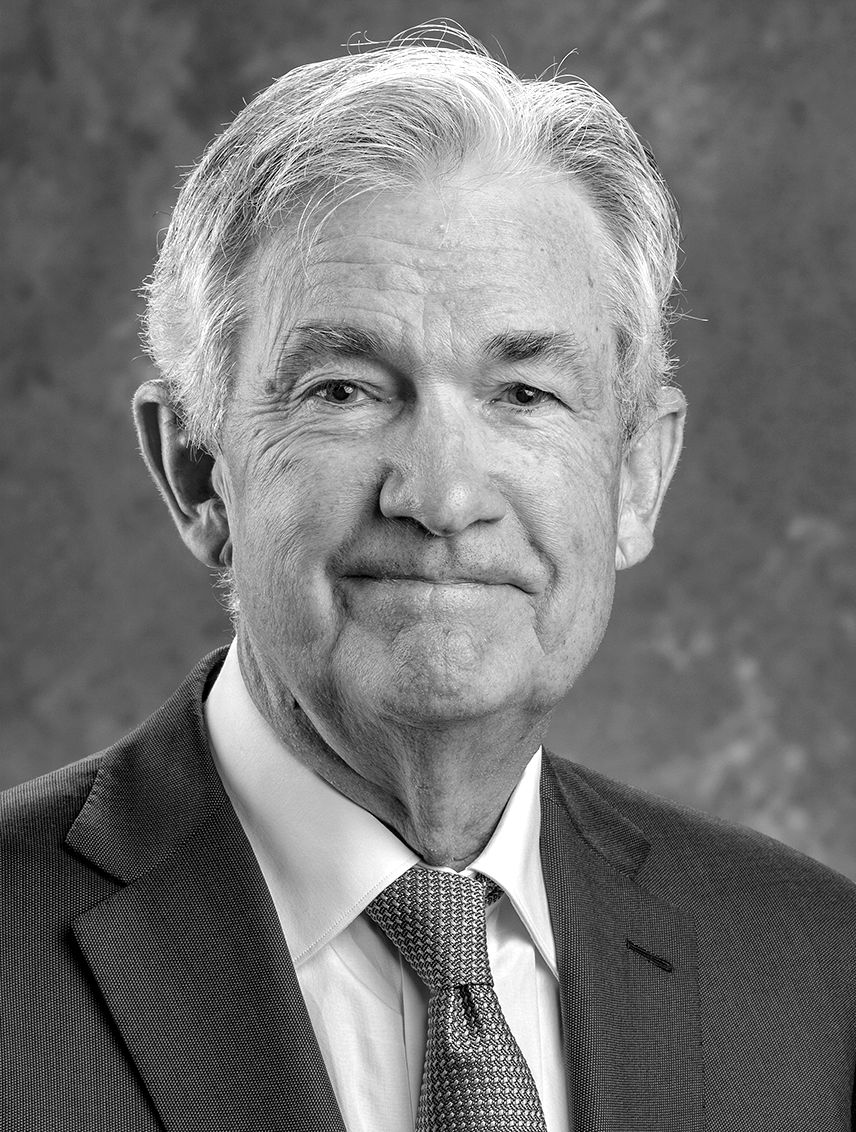 Official portrait of Jerome Powell